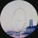 London Eye + Round Frame