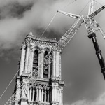 Notre-Dame de Paris under reconstruction
