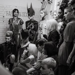 Pam Hogg backstage